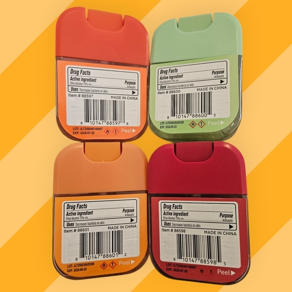 Smart Care Hand Sanitizer Spray Set Of 4 - Picture 2 of 3